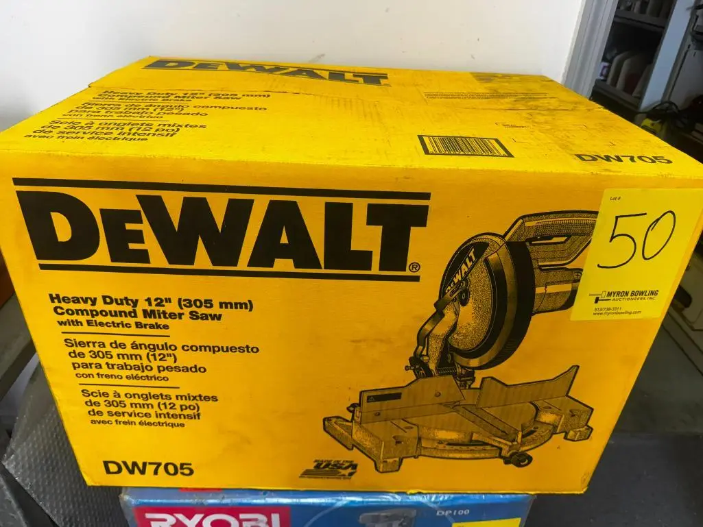 Used _UNKNOWN_ _UNKNOWN_ Miter Saws Ohio US | Myron Bowling Auctioneers Inc #1504275