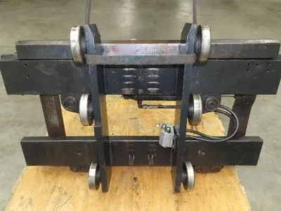 Forklift Class 3 SideShift Attachment 20" x 41" Wide 600lbs Lift Bracket Roller