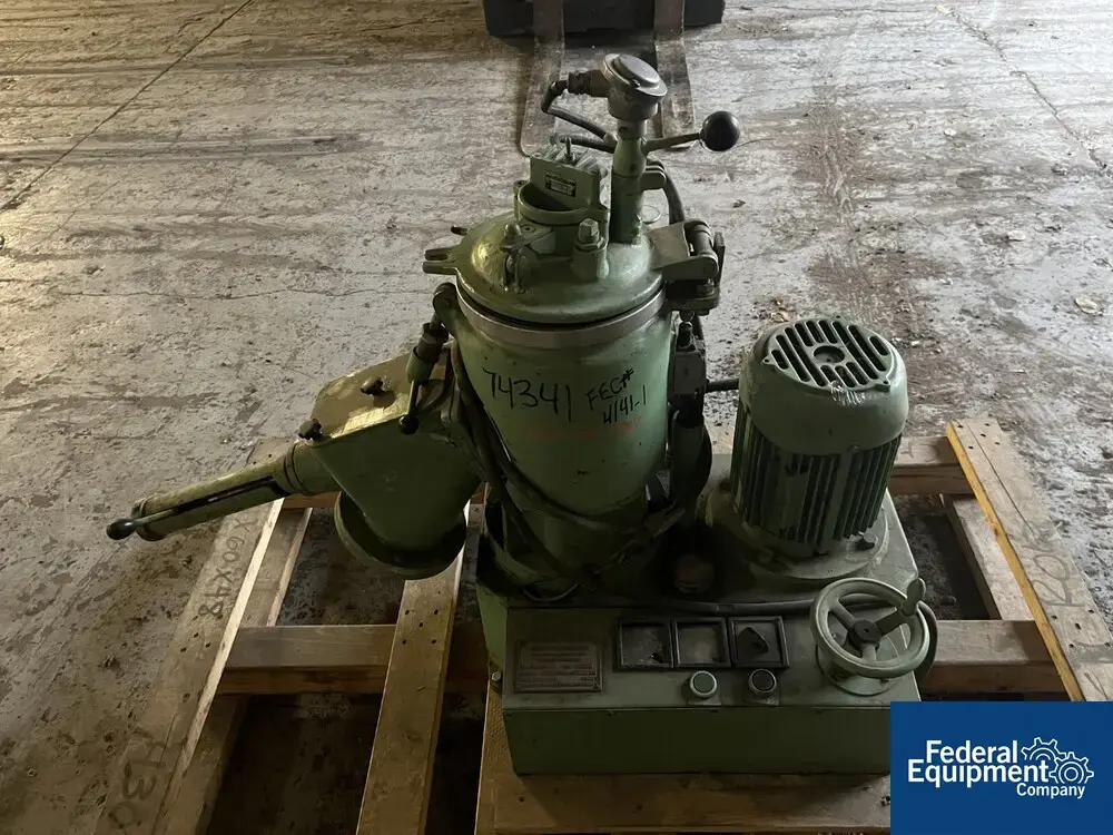USED Papenmeier 8 Liter Papenmeier High Intensity Mixer, Model TGAHK8, 3 KW