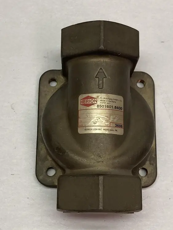 Used HERION 8501601.8400 Pump & Valve Parts Ohio US | Surplus Asset Holdings #1236440