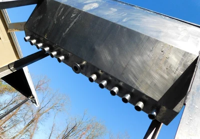 USED 12 PORT FILLER HOPPER FILLER HOPPER