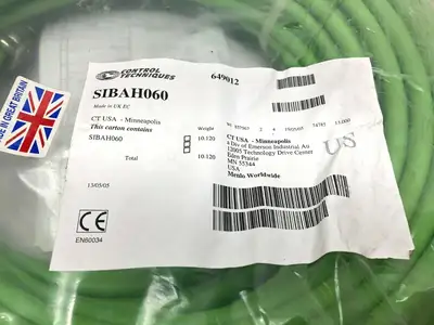 New | in-Stock Control Techniques Motor Feedback Control Cable Set Robot Parts Michigan US | Maverick Industrial Sales #1395856