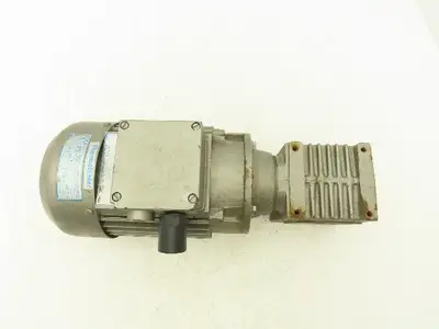 Schubert 4DF71C-4 Gearmotor 30:1 Ratio .37kw 230/460V 3PH 22mm Hollow Shaft