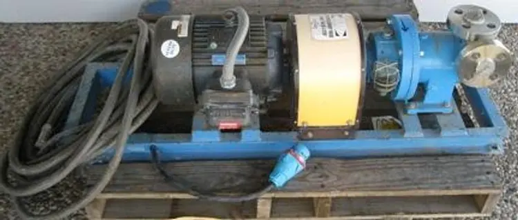 Used LEESON EVK184TTG34002ARL Rotary Pumps Texas US | Bamko Surplus Process Equipment #934255