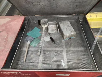 27" x 64" Shop Rectangular 120 Gallon Parts Washer