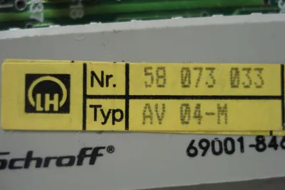 NEW LEYBOLD-HERAEUS 5.320-1534/1I BOARD AV 04-M