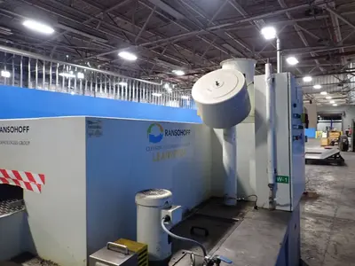 Ransohoff 210 Gal  Conveyorized Parts Washer