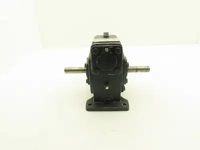 Morse 17L-T 1-LR Worm Gearbox 9.87:1 Reducer 1Hp 177rpm Dual Output