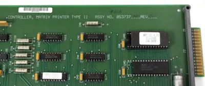 REFURBISHED MEASUREX 05373700 MATRIX PRINT CONTROLLER TYPE II