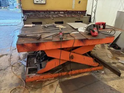 Used 1987 DARLEY GS 3100 X 10 Power Squaring Shears (Inch) British Columbia CA | Lenmark #838706