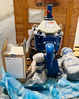 (10) Alfa-Laval MMB 304S-11 lube oil purifiers, SS.
