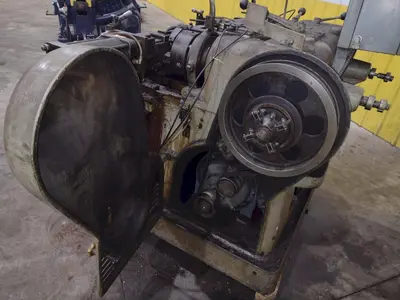 2 SPINDLE x 1.25" LANDIS THREADER / THREADING MACHINE: YOBRO #24699