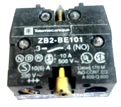 NEW LOT OF 8 TELEMECANIQUE ZB2BE101 CONTACT BLOCK