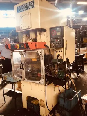 38 TON STAMTEC MODEL OCP35 GAP FRAME PRESS