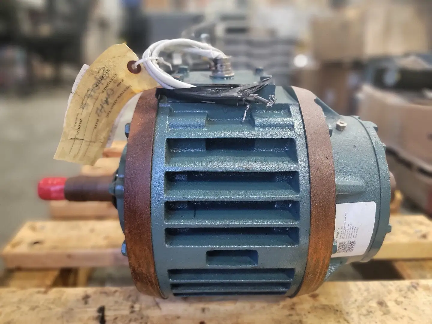 2.5 HP, 575 Volts, 1200 RPM Kasongyrato Motor