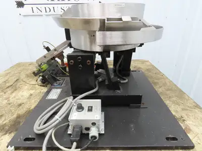 Orientech Vibratory Bowl Feeder 12" Base Small Parts Sorter 12mm Gromet