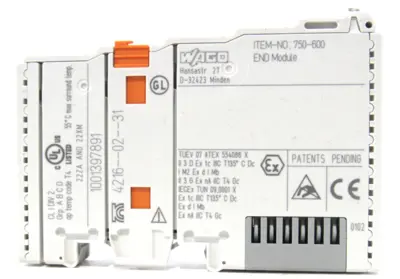 NEW WAGO 750-600 END MODULE 750600