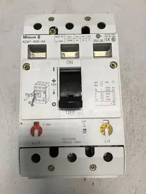 USED MOELLER NZM7-80N-NA