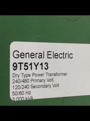 USED GENERAL ELECTRIC (G.E.) 9T51Y13
