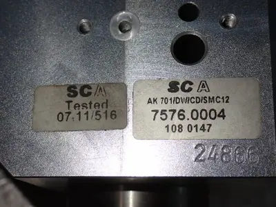 USED SCA AK70/DW/CD/SMC12