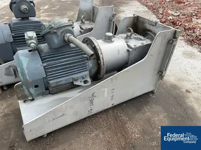 USED Buss ChemTech 320 Sq Ft Buss SMS Thin Film Evaporator, 316L S/S, 32/180#
