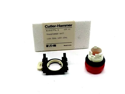 NEW CUTLER HAMMER E22H2X11 RED PLASTIC LENS