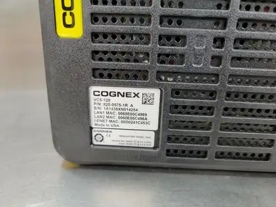 COGNEX VC5-120 VISION CONTROLLER, (825-0575-1R A), 24VDC In/Out. 5C-2