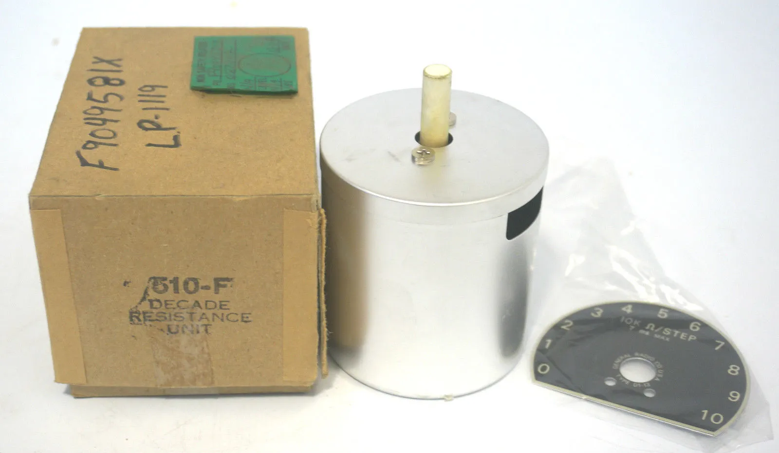 NEW GENRAD 510-F DECADE RESISTOR 510F