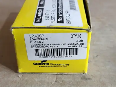 NEW BUSSMANN LPJ-2SP