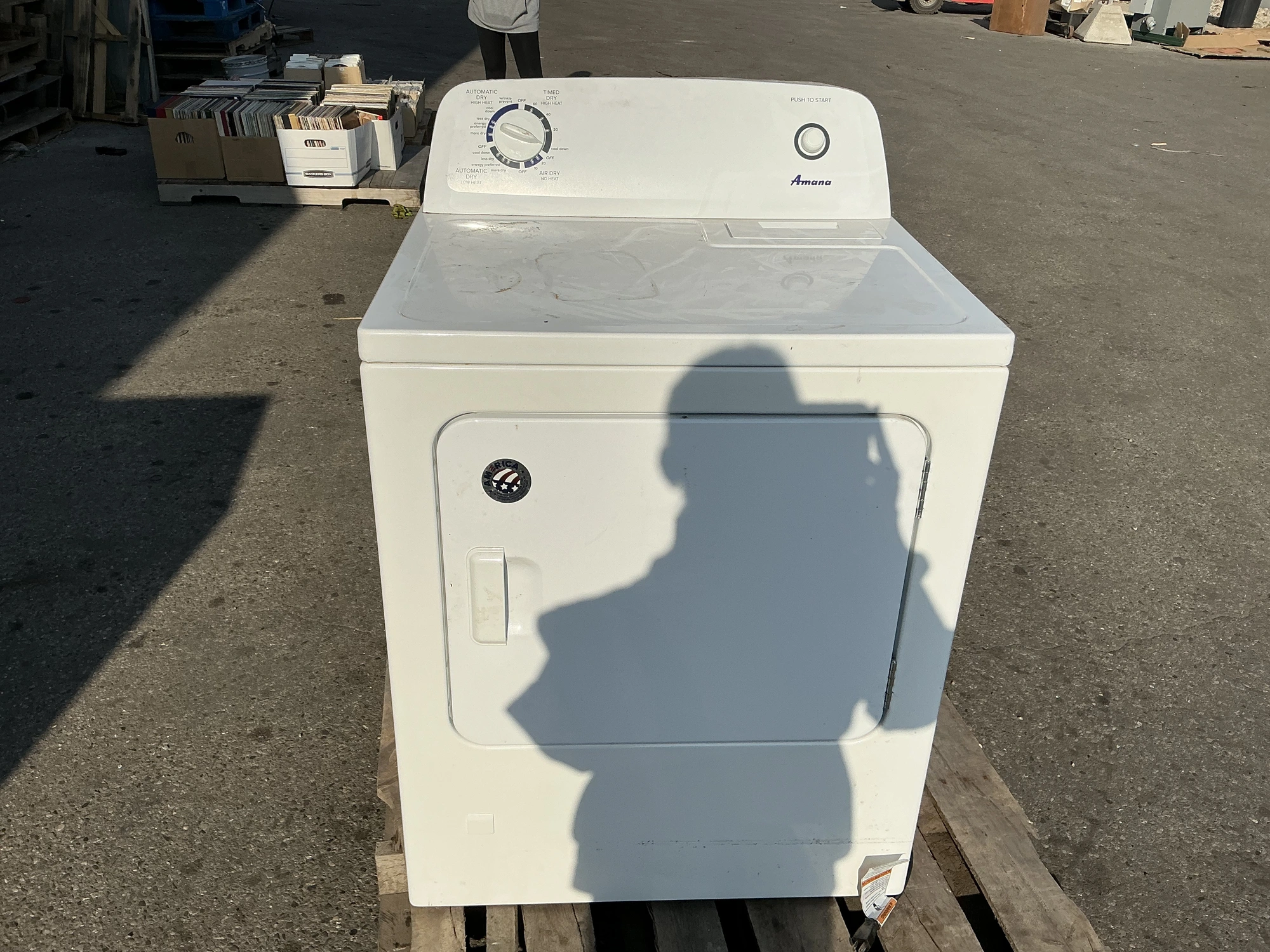 Used AMANA NGD4655EW2 Residential Appliances Michigan US | Miedema Asset Management Group #1761111