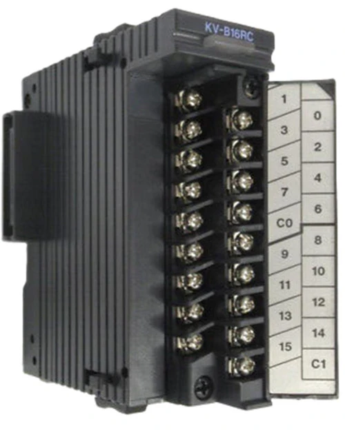 Keyence KV-B16RC 16-Point Screw Terminal Block, Relay Output [Refurbished]