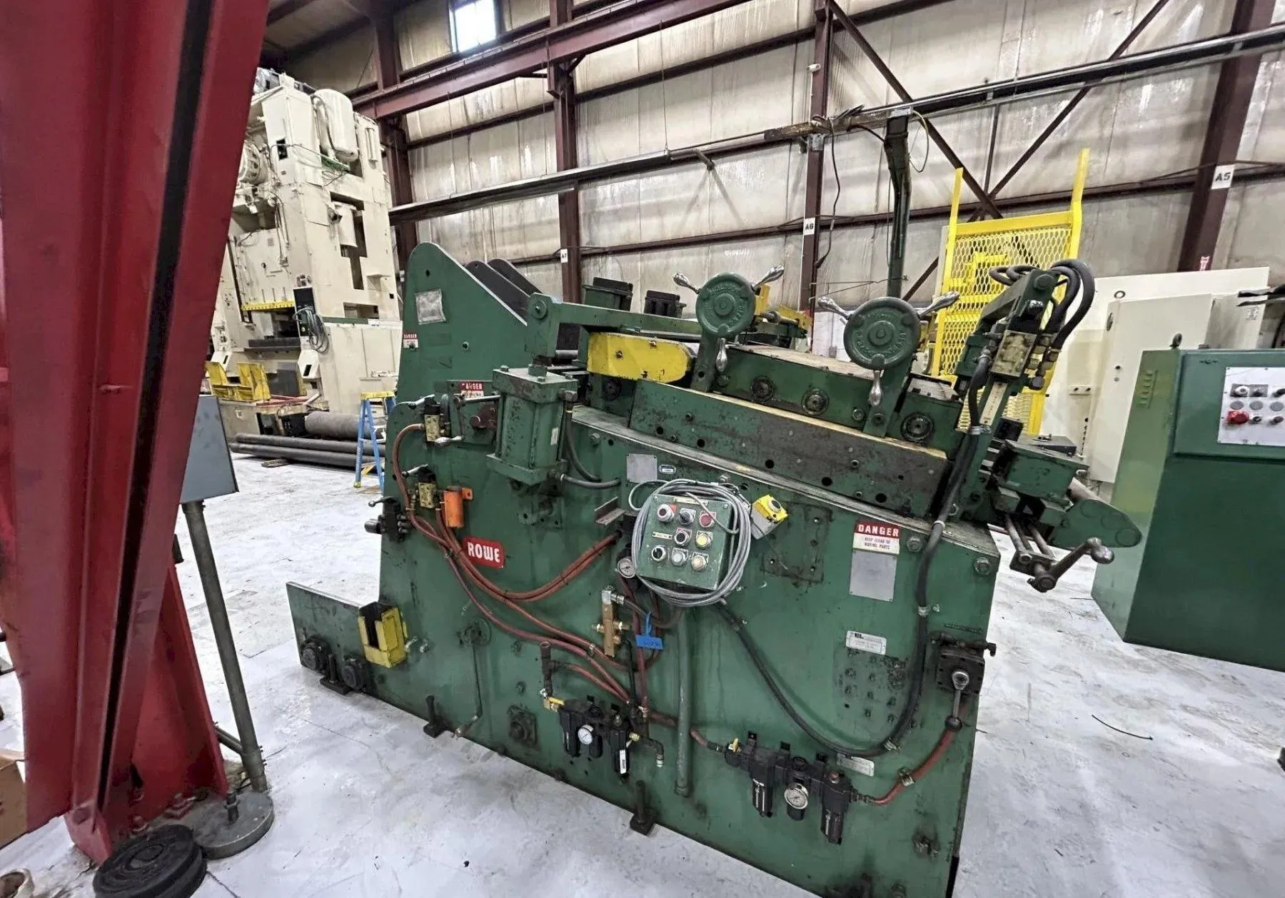 Used ROWE C3-30/16J Coil Cradles & Straighteners Michigan US | Rygate LLC #1260377