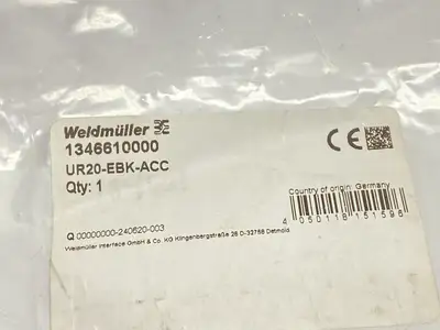 1346610000 | Weidmuller  End Plate Set UR20-EBK-ACC - New Other