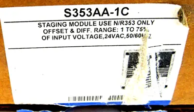 NEW JOHNSON CONTROLS S353AA-1C SEQUENCER S353AA1C