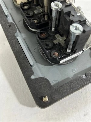 Allen Bradley Push Button Control Panel  Emerg. Stop,Run,Off/On Fast Shipping!