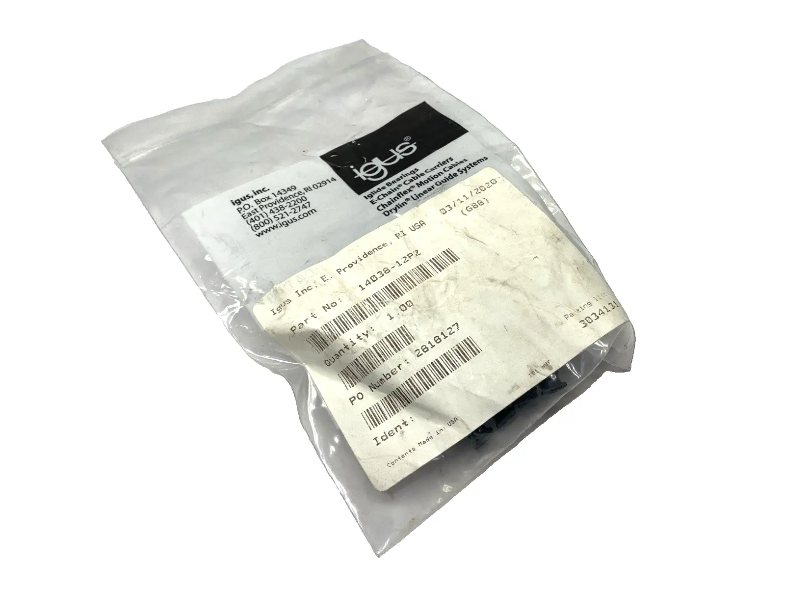 NEW IGUS MOUNTING BRACKET SET
