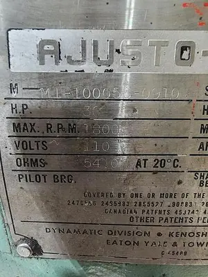 USED DYNAMATIC M1-100056-0910