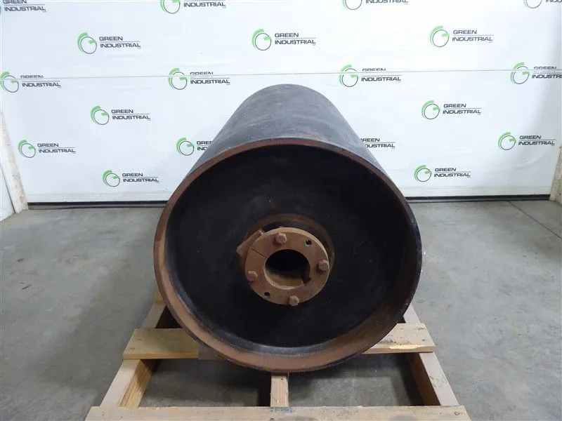 Unbranded 38" Wide Conveyor Pulley Drum Assembly 20" Diameter Surplus