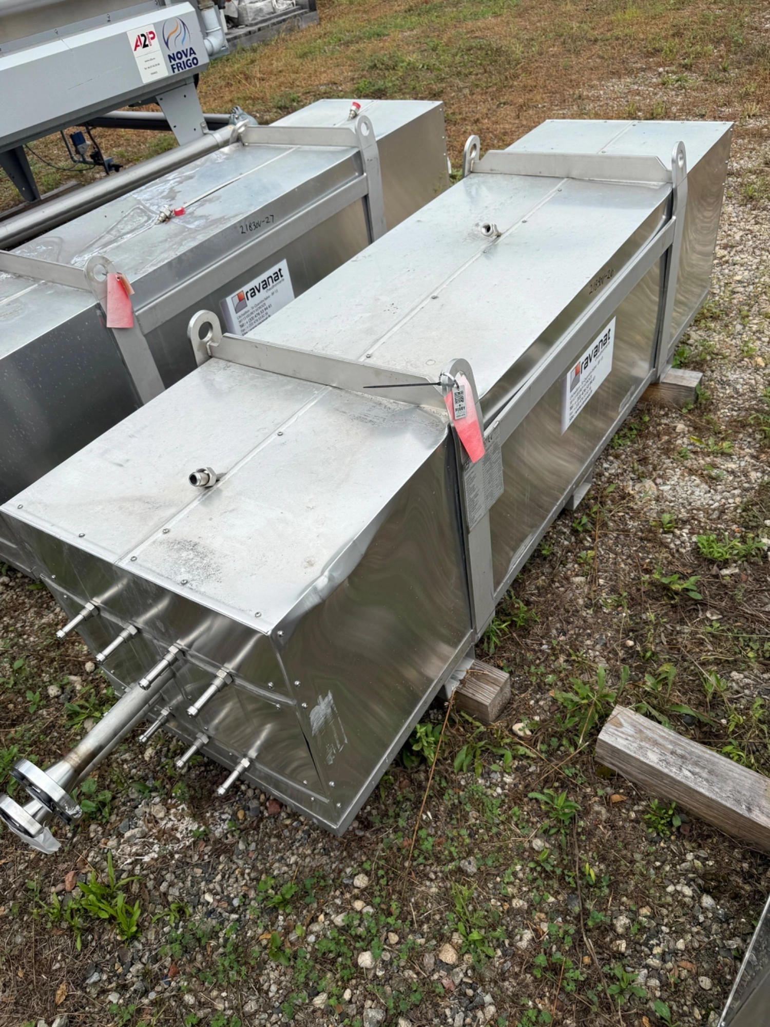 Used 2016 RAVANAT CHAUDRONNERIE Hydrogen Heat Exchanger Heat Exchangers New Jersey US | Perry Equipment #1405278