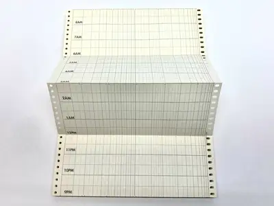 New | in-Stock GRAPHIC CONTROLS FANFOLDED RECORDING CHARTS Misc Industrial Equipment | Maverick Industrial Sales #1108051