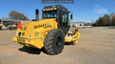 Used 2024 SAKAI SV544T Single Drum Rollers North Carolina US | National Equipment Dealers #1422731