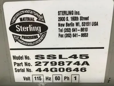 USED STERLING SSL45