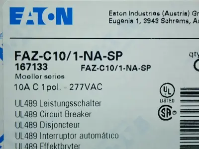 NEW EATON FAZC10/1NASP
