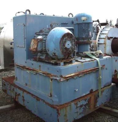 Alfa-Laval SB-800/2 2-stage pusher centrifuge, 316SS.