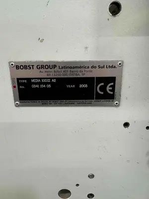USED 2003 BOBST MEDIA 100 II A2