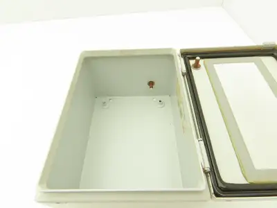 Hoffman LWC201512 Inline Enclosure 200x150x120mm w/5.87" x 2.31" Window
