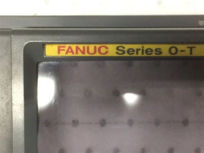 USED FANUC A02B-0091-C052-HI-FI MDI/CRT UNIT  FRONT PANEL