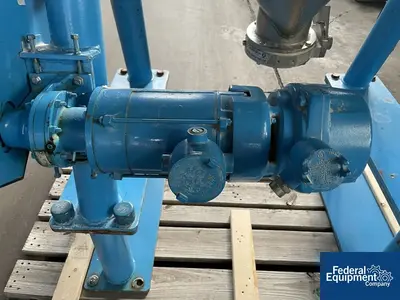 USED Patterson-Kelley 2 Cu Ft P-K CrossFlow Twin Shell Blender, S/S