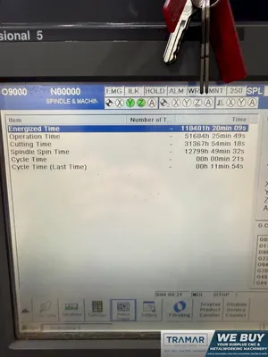Used 2006 MAKINO V56 Vertical Machining Centers Michigan US | Tramar Industries #1086536