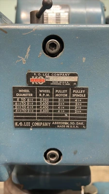 Used K.O. LEE B6062HM Universal Cylindrical Grinders Connecticut US | Global Machine Brokers, LLC #1443419